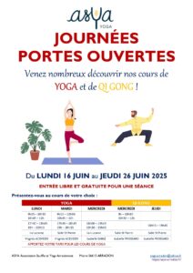 PORTES OUVERTES ASYA juin 2025